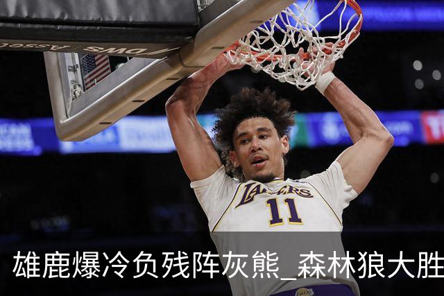 雄鹿爆冷负残阵灰熊 森林狼大胜开拓者4连胜